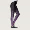 Fifty & Fabulous White on Purple & Black Ombre