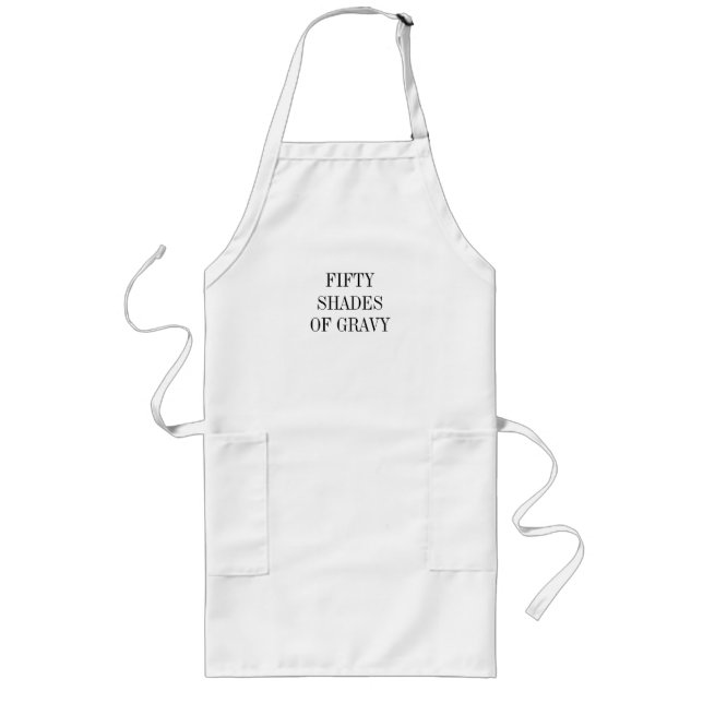 Fifty Shades of Gravy Shirt Long Apron (Front)