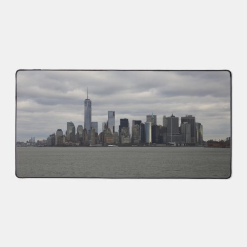 Fifty Shades of Gray NYC Manhattan Skyline Desk Mat