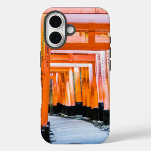 Fifty shades of orange - Senbon Torii, Kyoto iPhone 16 Case