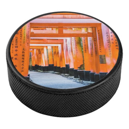 Fifty shades of orange _ Senbon Torii Kyoto Hockey Puck
