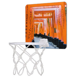 Fifty shades of orange - Senbon Torii, Kyoto Mini Basketball Hoop