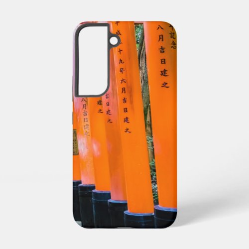 Fifty shades of orange _ Senbon Torii Kyoto Samsung Galaxy S22 Case