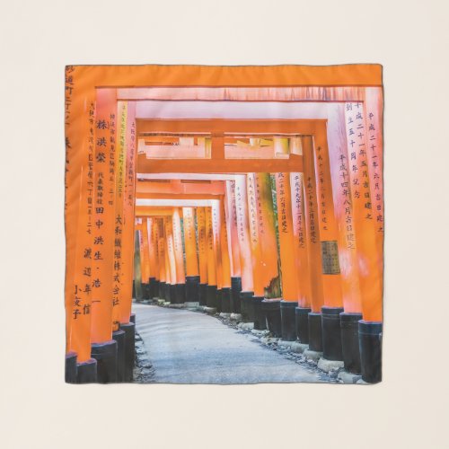 Fifty shades of orange _ Senbon Torii Kyoto Scarf