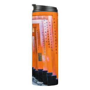 Fifty shades of orange - Senbon Torii, Kyoto Thermal Tumbler
