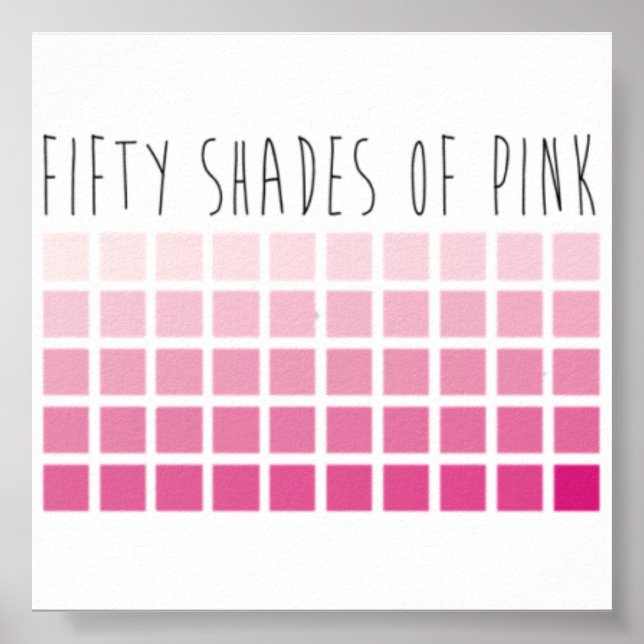 Fifty Shades of Pink Poster (Front)
