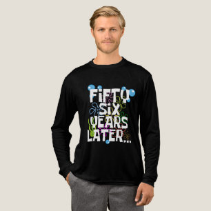 Fifty Six Years Later, Funny 56th Birthday Party Tri-Blend Shirt