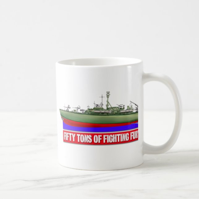 Fifty Tons of Fighting Fury Coffee Mug (Right)