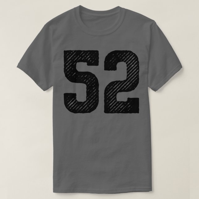 Fifty Two 52 1 T-Shirt (Design Front)