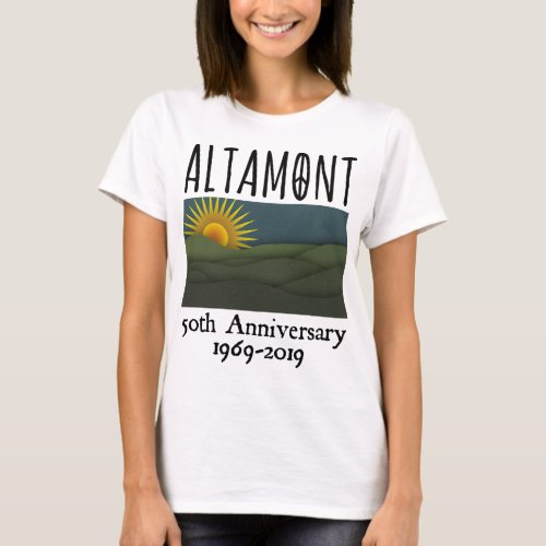 Fifty Years Altamont Speedway Free Concert 1969 T_Shirt