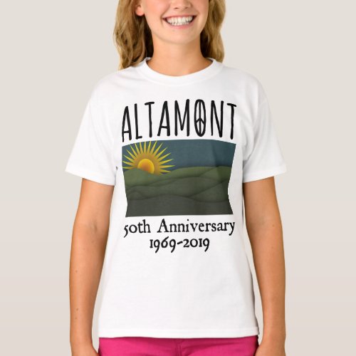 Fifty Years Altamont Speedway Free Concert 1969 T_Shirt