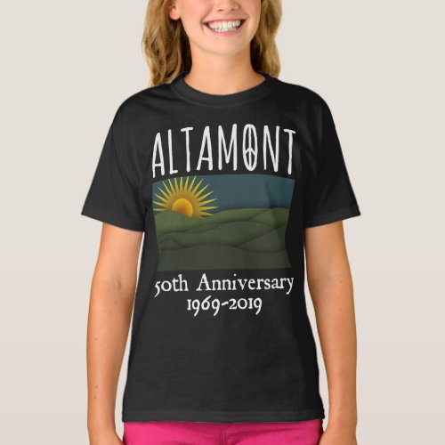 Altamont Speedway Free Festival 50th Anniversary Livermore California T-Shirt
