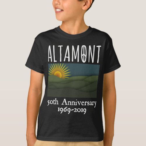 Altamont Speedway Free Festival 50th Anniversary Livermore California T-Shirt