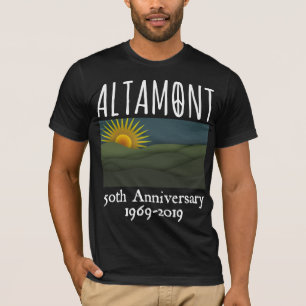 Fifty Years Altamont Speedway Free Concert 1969 T-Shirt