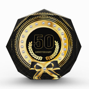 Fifty Years Celebration Acrylic Award