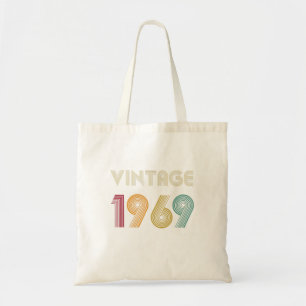 Fifty Years Old Gift 50th Birthday Vintage 1969 Tote Bag