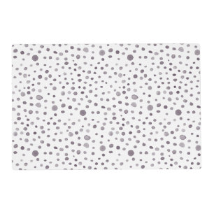Fig Confetti Watercolor Dots Paper Placemats