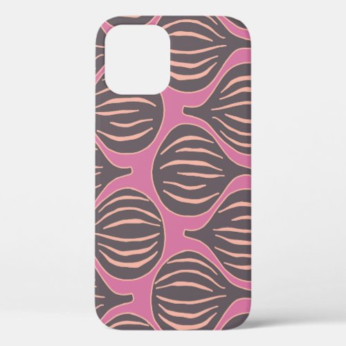 Fig Fantasy Vintage Holiday Seamless iPhone 12 Case