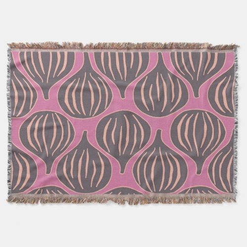 Fig Fantasy Vintage Holiday Seamless Throw Blanket