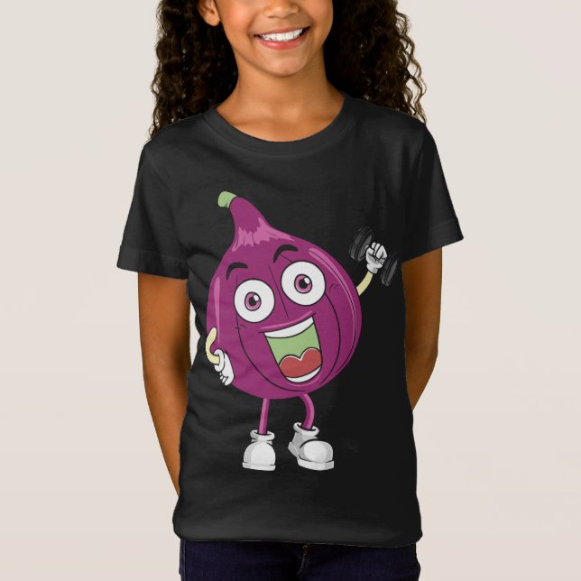 Fig, Fruit Costume Workout Bodybuilding Lift Gym G T-Shirt (Front)