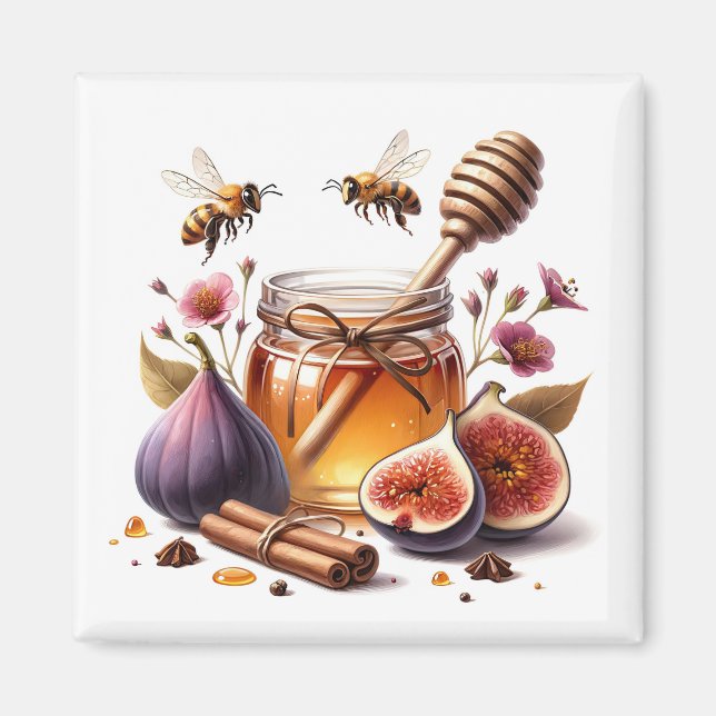 Fig Honey Magnet   (Front)