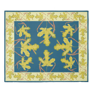 Fig Leaves on a King Size Duvet Cover