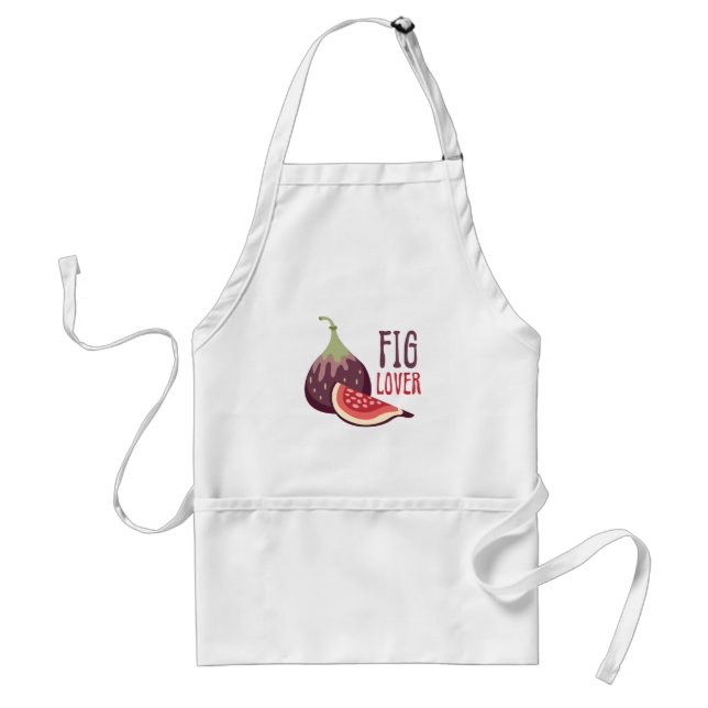 Fig Lover Adult Apron (Front)