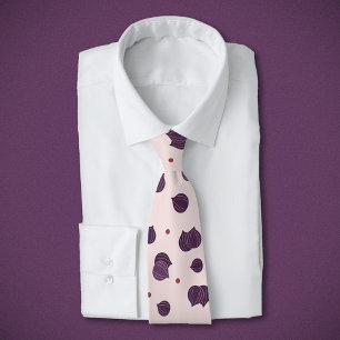 Fig Pattern Neck Tie