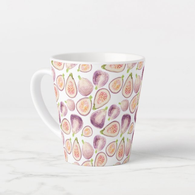 Fig Print Mug (Left Angle)