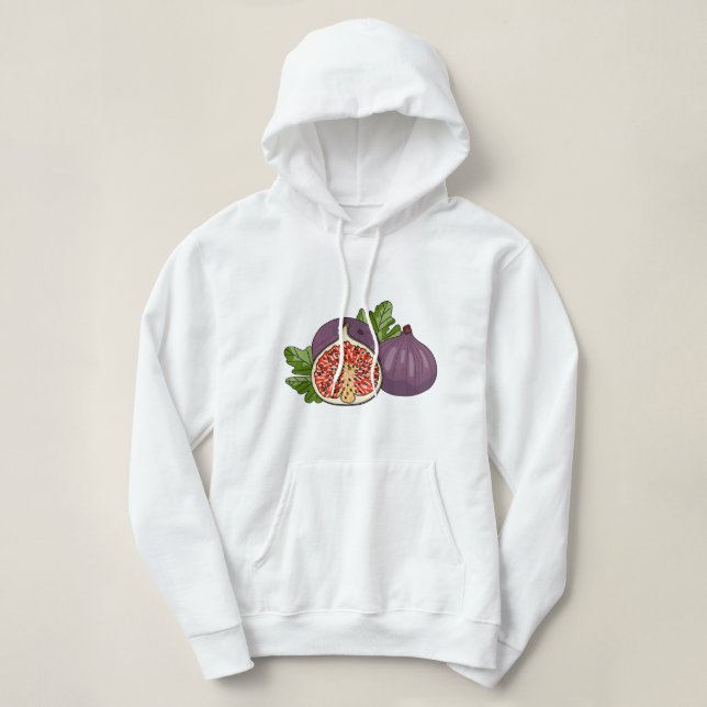 Fig Sticker Hoodie (Design Front)