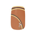 Fig the Fox pattern Minx Nail Art