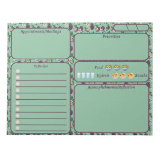 Fig To Do List | Cute Notepad | Office Desk Pad