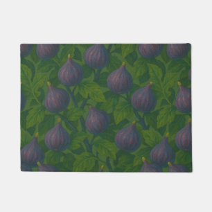 Fig Tree Figs leaves Trees Nature Lovers Doormat