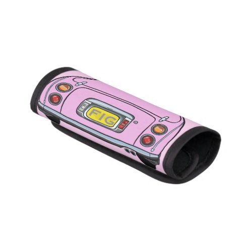 Figarations Candy Pink Figaro Luggage Handle Wrap