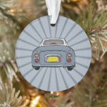 Figarations Name Figmas Lapis Grey Figaro Car Ornament at Zazzle