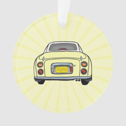 Figarations Name Figmas Yellow Figaro Car Ornament