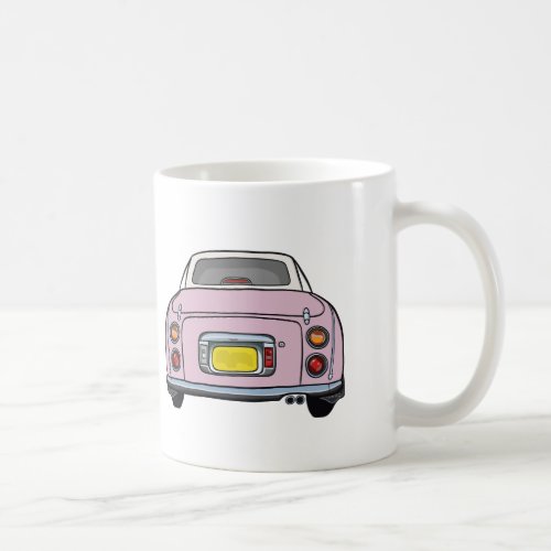 Figarations Name Pink Figaro Car Coffee Mug