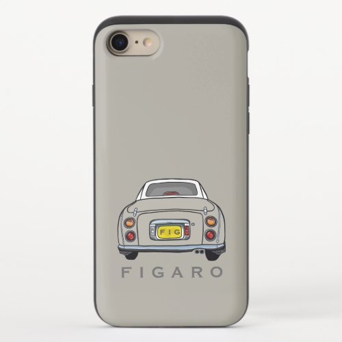Figarations Name Topaz Mist Figaro Car Monogram iPhone 87 Slider Case