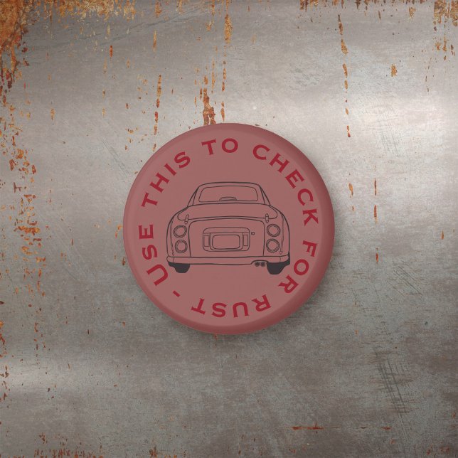 Figarations Really Useful Classic Car Rust Check Magnet (Really useful magnet to check for your on your figaro car)