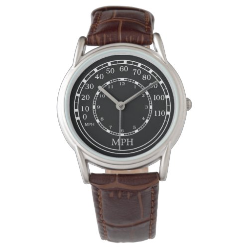 Figarations Rev Counter Car Speedometer Watch
