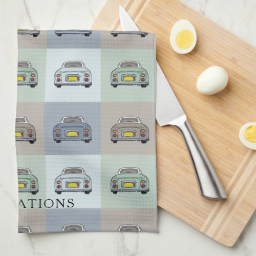 Figarations Seasons Figaro Car Name Kitchen Towel