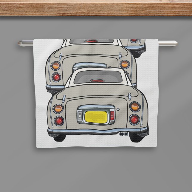 Figarations Topaz Mist Figaro Car Kitchen Towel (If you love topaz mist figaro cars and kitchen towels, this is just for you!)