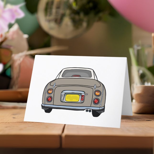 Figarations Topaz Mist Figaro Greeting Card (A cute topaz mist figaro car blank greeting card perfect for any occasion)