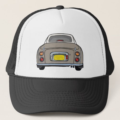 Figarations Topaz Mist Figaro Motor Car Trucker Hat