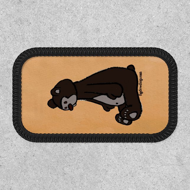 figdewdrop Bear patch (Front)