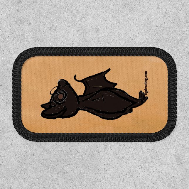 figdewdrop Blinky the Bat patch (Front)
