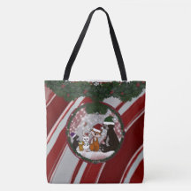 Figdewdrop Christmas Large Tote Bag