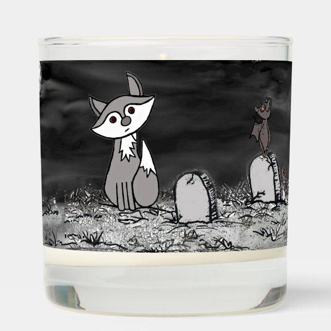 figdewdrop Fig & Blinky Graveyard Candle w lid (Right)