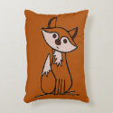 figdewdrop Fig the Fox Accent Pillow