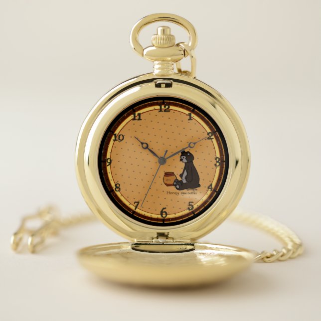 figdewdrop Honey Dew Nuthin Pocket Watch (Inside)